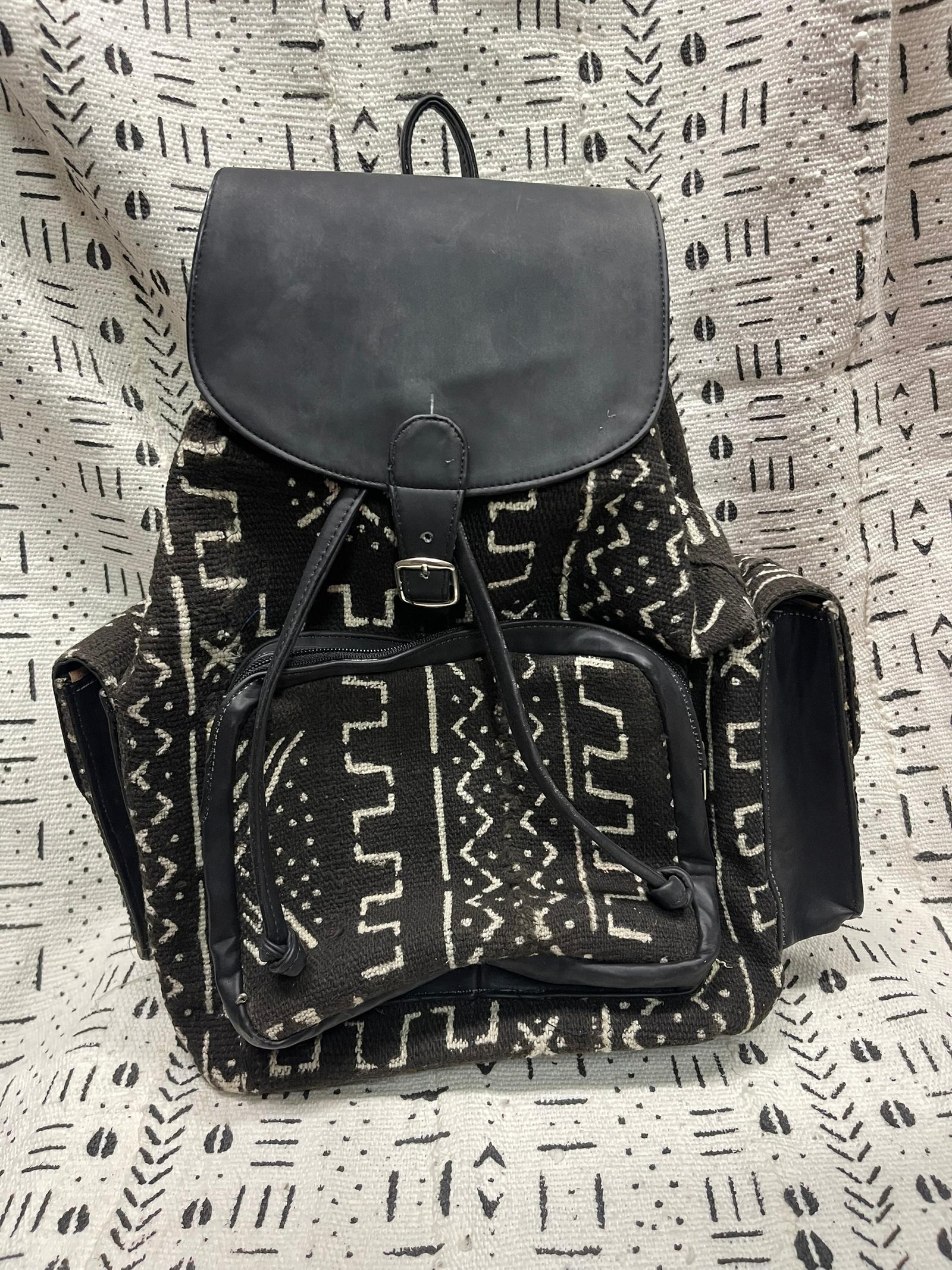 Sac à dos artisanal en bogolan